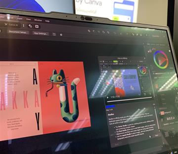 การออกแบบกราฟิกด้วยโปรแกรม Affinity Designer
